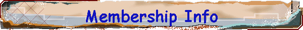 Membership Info